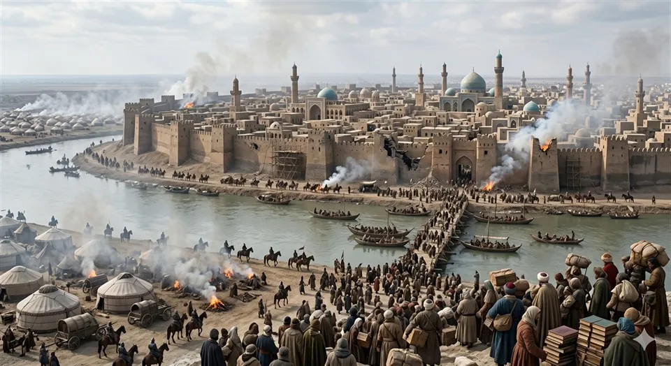 Baghdad — The Mongol Sack
